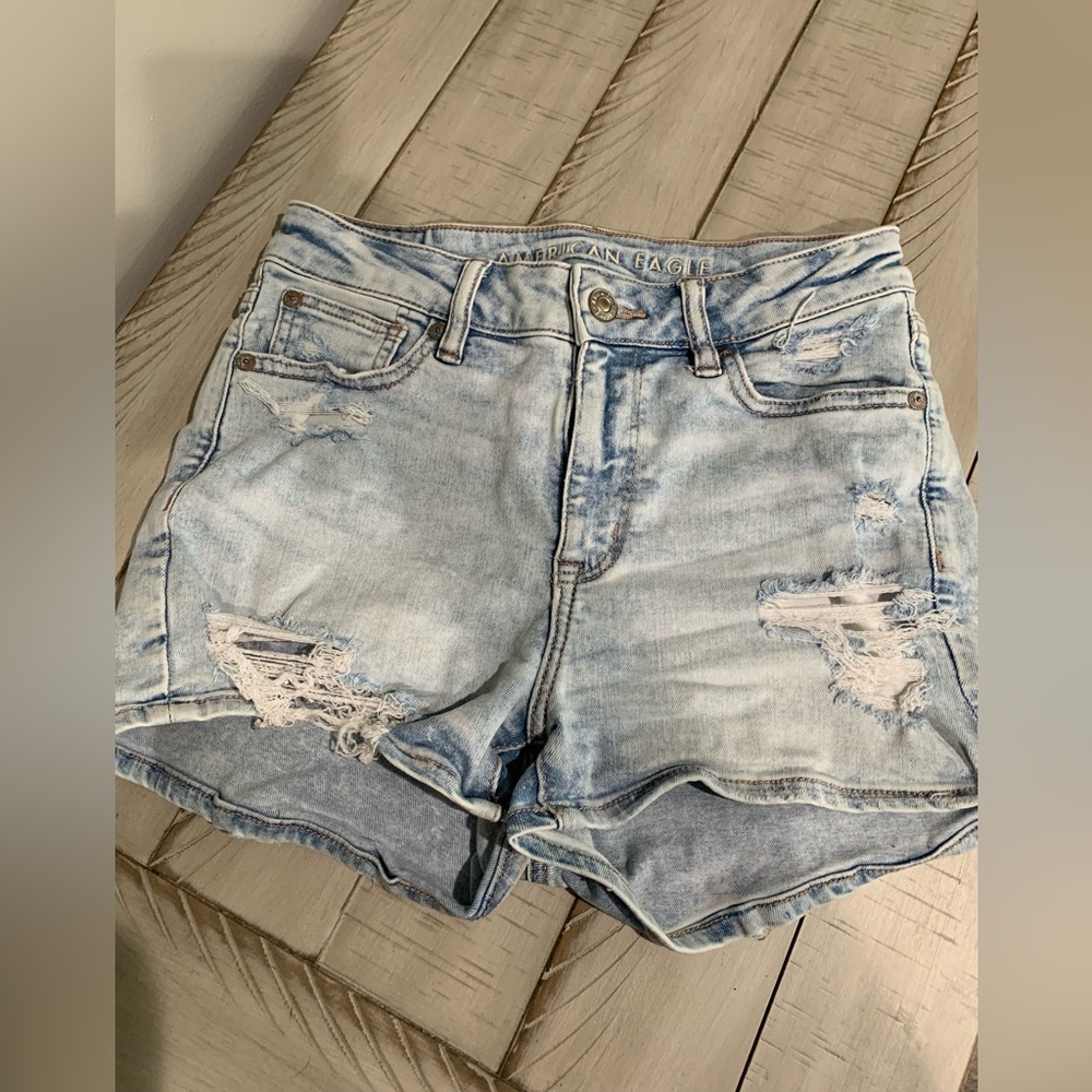 American Eagle Distressed Denim shorts